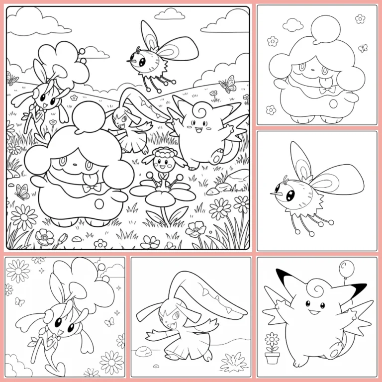 Gratis Fee Pokemon Kleurplaten Om Te Printen PDF Voor Alle