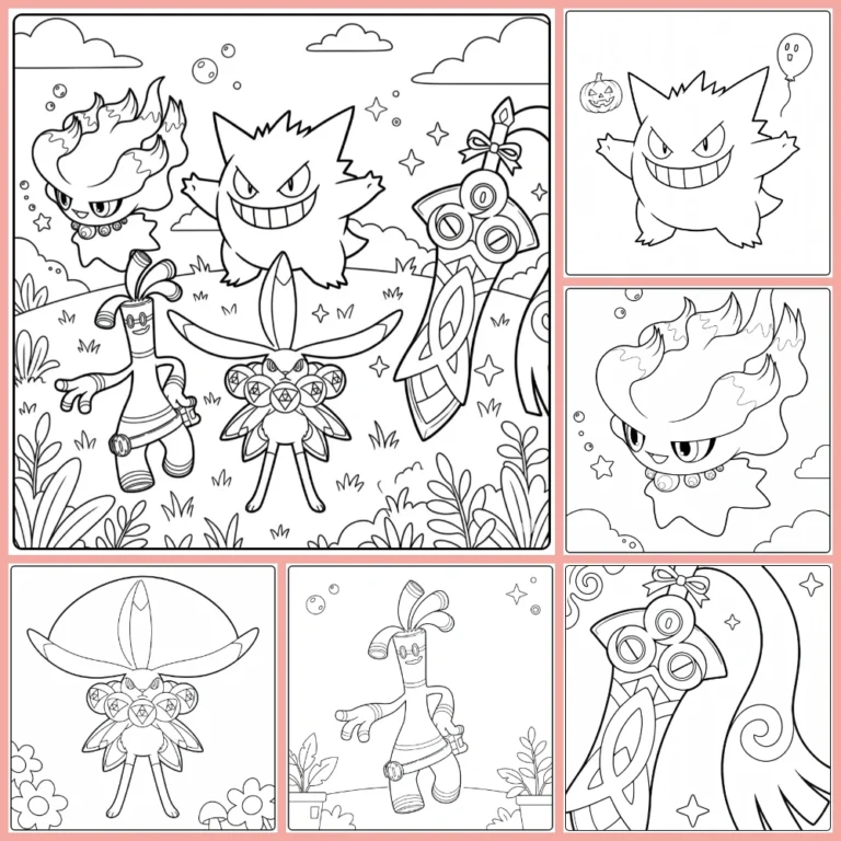Gratis Geest Pokemon Kleurplaten Om Te Printen PDF Voor Alle
