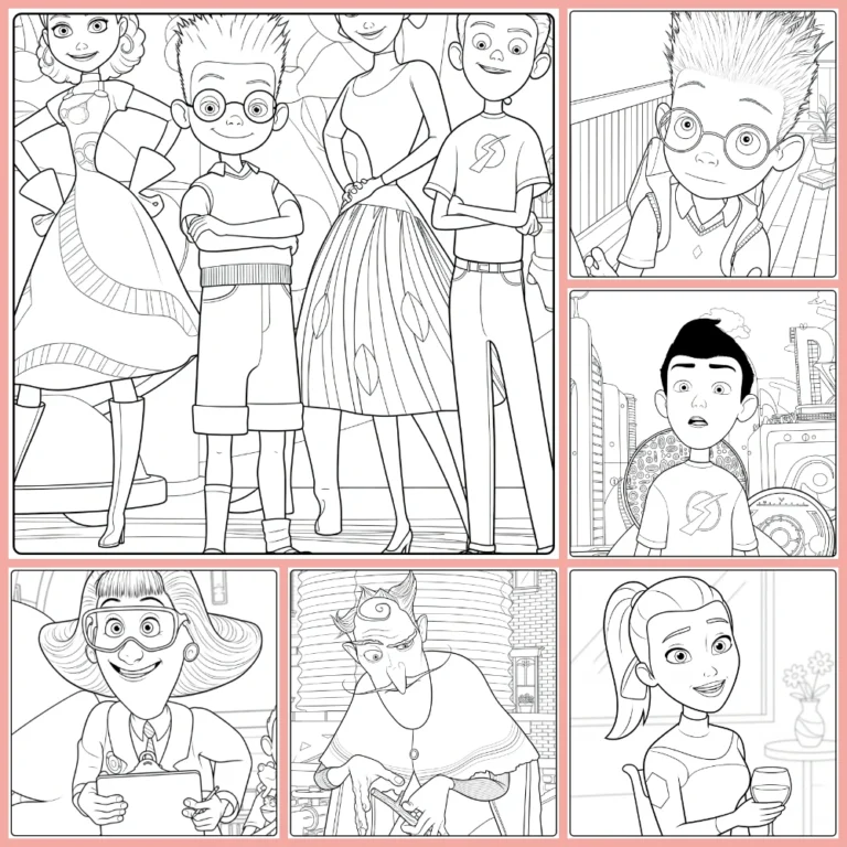 Gratis Meet The Robinsons Kleurplaten Om Te Printen PDF Voor Alle
