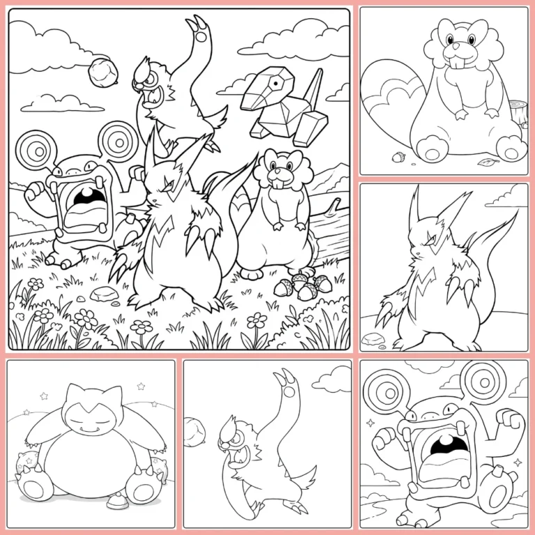 Gratis Normaal Pokemon Kleurplaten Om Te Printen PDF Voor Alle