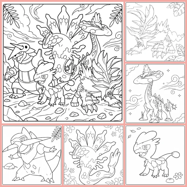Gratis Pokemon Draak Kleurplaten Om Te Printen PDF Voor Alle