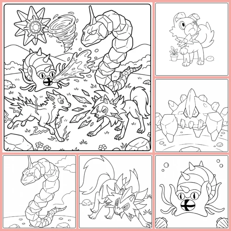Gratis Rots Pokemon Kleurplaten Om Te Printen PDF Voor Alle