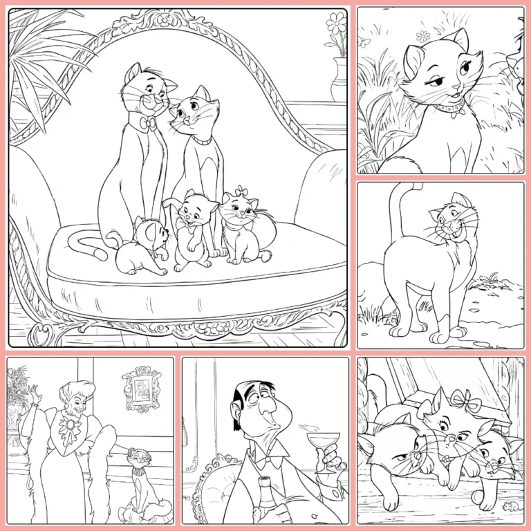 Gratis The Aristocats Kleurplaten Om Te Printen PDF Voor Alle