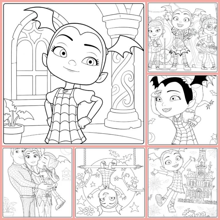 Gratis Vampirina Kleurplaten Om Te Printen PDF Voor Alle