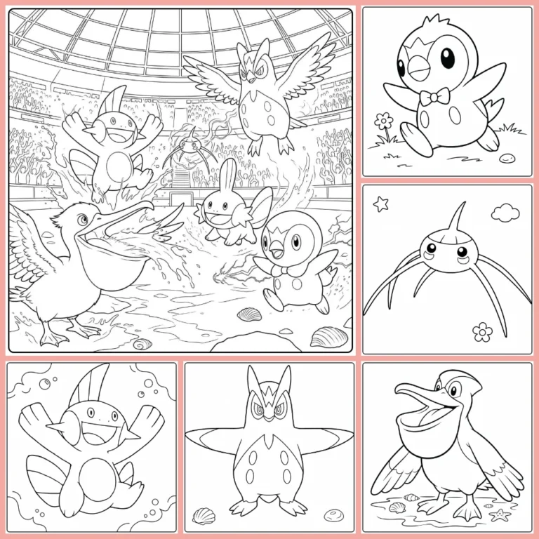 Gratis Water Pokemon Kleurplaten Om Te Printen PDF Voor Alle