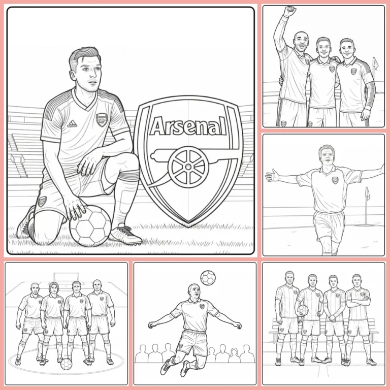 Gratis Arsenal Kleurplaten Om Te Printen PDF Voor Alle