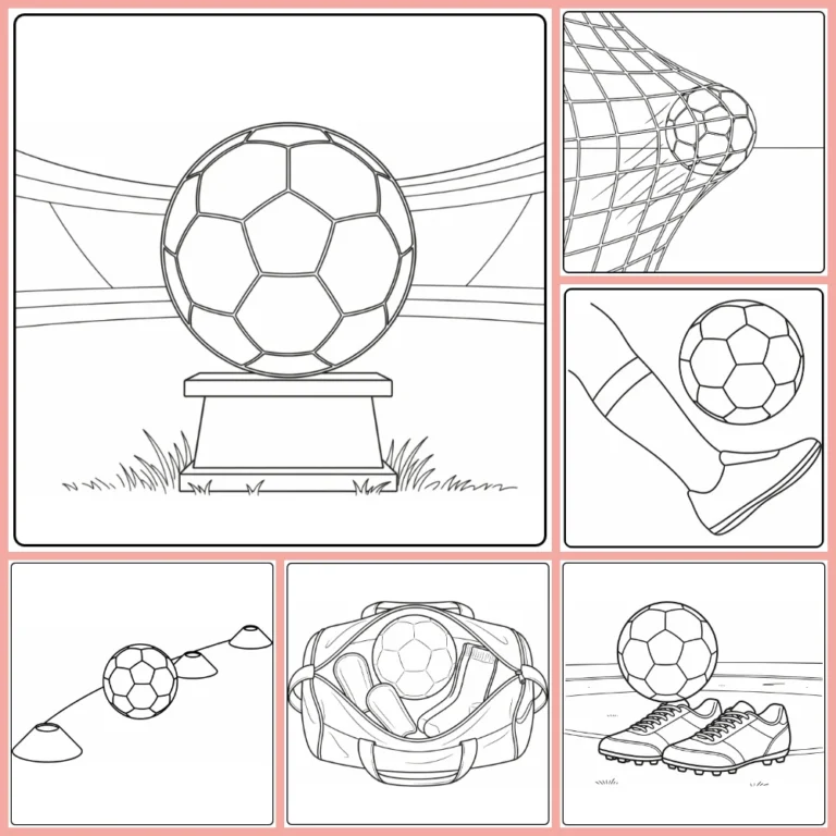 Gratis Bal Voetbal Kleurplaten Om Te Printen PDF Voor Alle