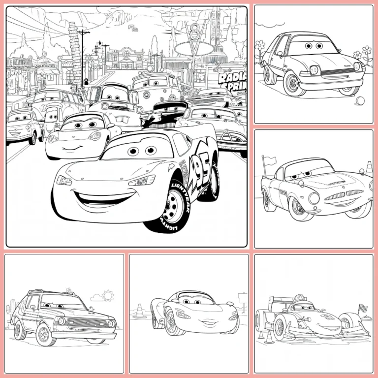 Gratis Disney Cars 2 Kleurplaten Om Te Printen PDF Voor Alle