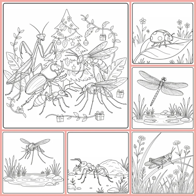 Gratis Insecten Kleurplaten Om Te Printen PDF Voor Alle