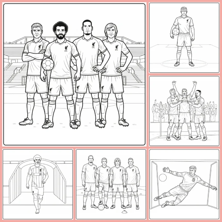 Gratis Liverpool Kleurplaten Om Te Printen PDF Voor Alle