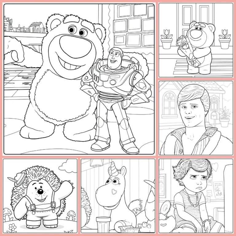 Gratis Toy Story 3 Kleurplaten Om Te Printen PDF Voor Alle