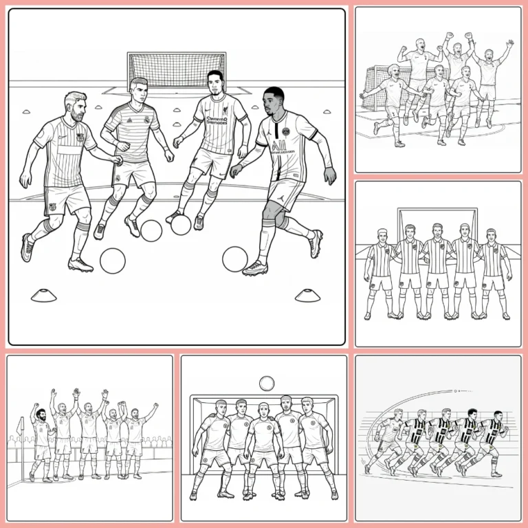 Gratis Voetbalclubs Kleurplaten Om Te Printen PDF Voor Alle