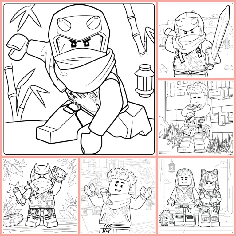 Gratis Arin Ninjago Kleurplaten Om Te Printen PDF Voor Alle