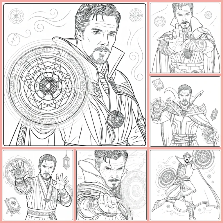 Gratis Doctor Strange Kleurplaten Om Te Printen PDF Voor Alle