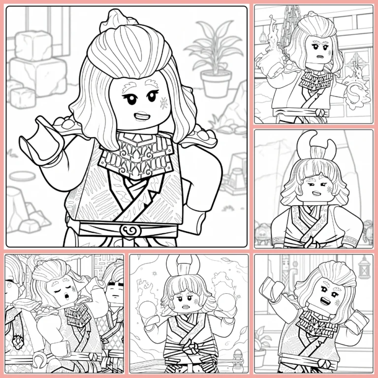 Gratis Wyldfyre Ninjago Kleurplaten Om Te Printen PDF Voor Alle