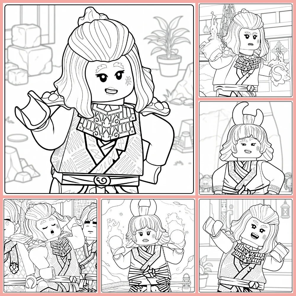 Gratis Wyldfyre Ninjago Kleurplaten Om Te Printen PDF Voor Alle