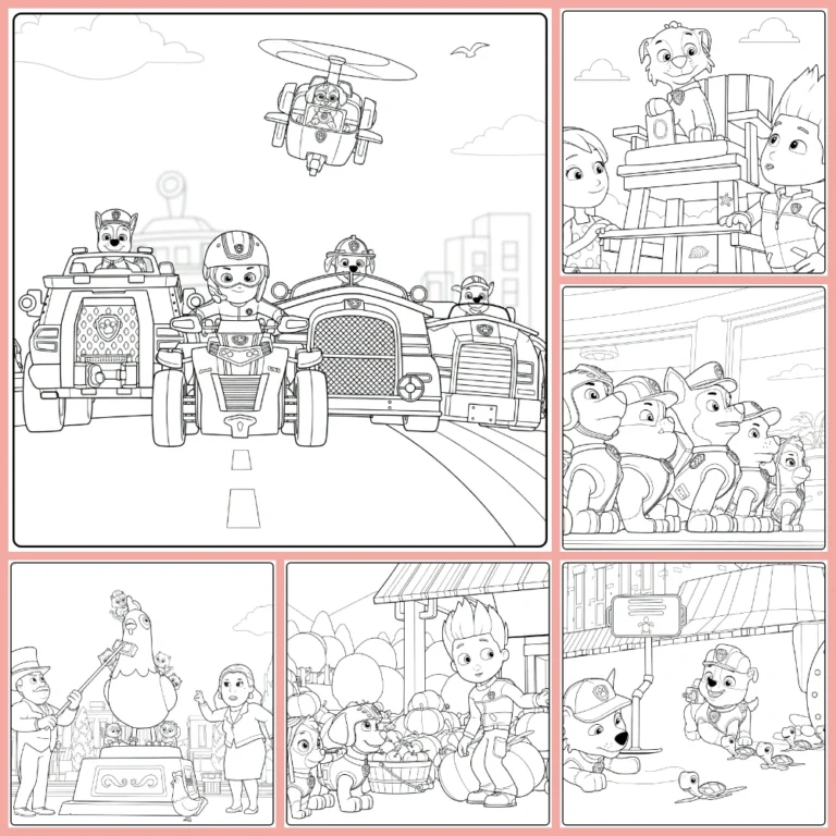 Gratis Paw Patrol Seizoen 1 Kleurplaten Om Te Printen PDF Voor Alle
