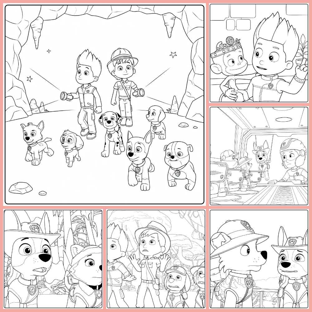 Gratis Paw Patrol Seizoen 10 Kleurplaten Om Te Printen PDF Voor Alle