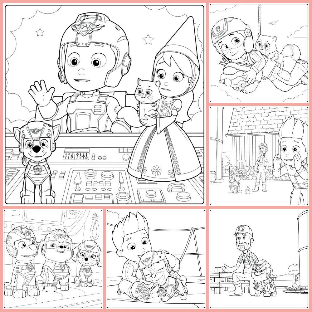 Gratis Paw Patrol Seizoen 11 Kleurplaten Om Te Printen PDF Voor Alle