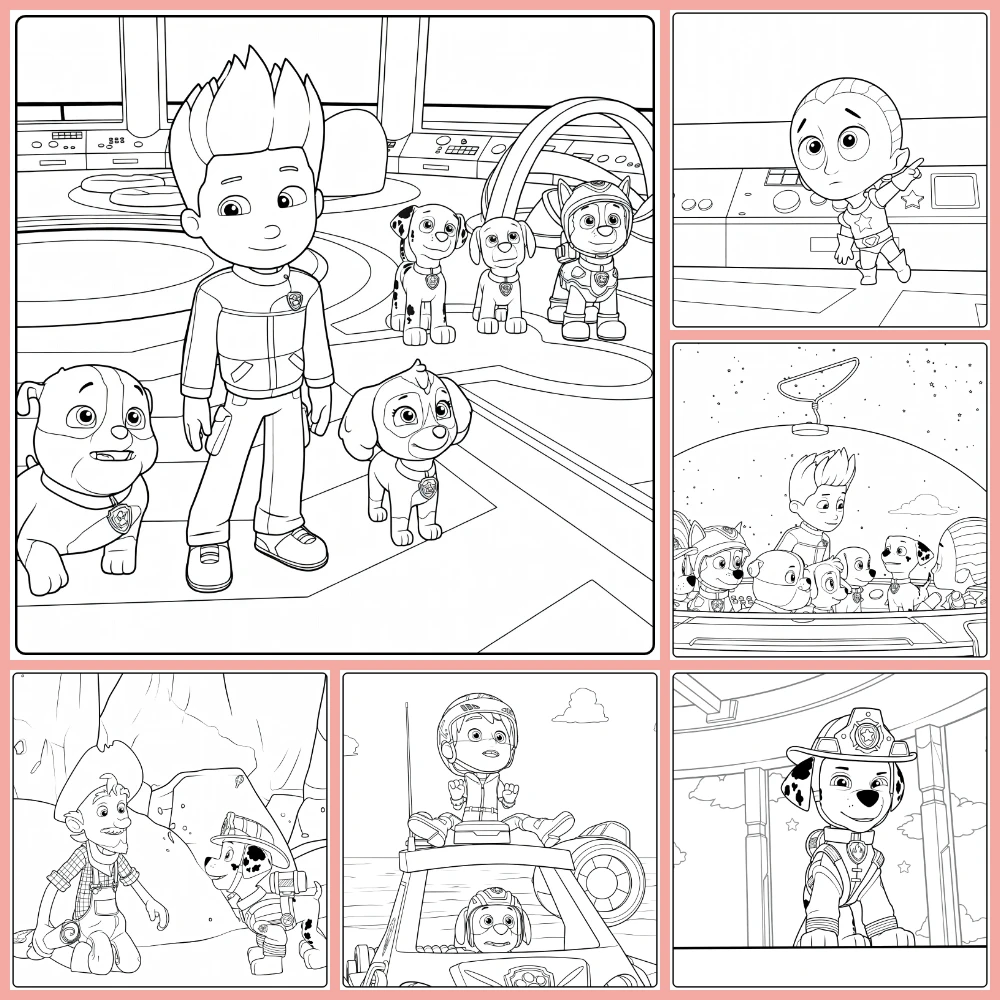 Gratis Paw Patrol Seizoen 13 Kleurplaten Om Te Printen PDF Voor Alle