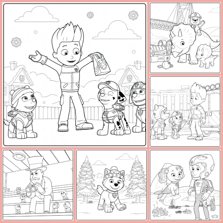 Gratis Paw Patrol Seizoen 2 Kleurplaten Om Te Printen PDF Voor Alle