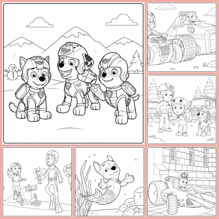 Gratis Paw Patrol Seizoen 4 Kleurplaten Om Te Printen PDF Voor Alle