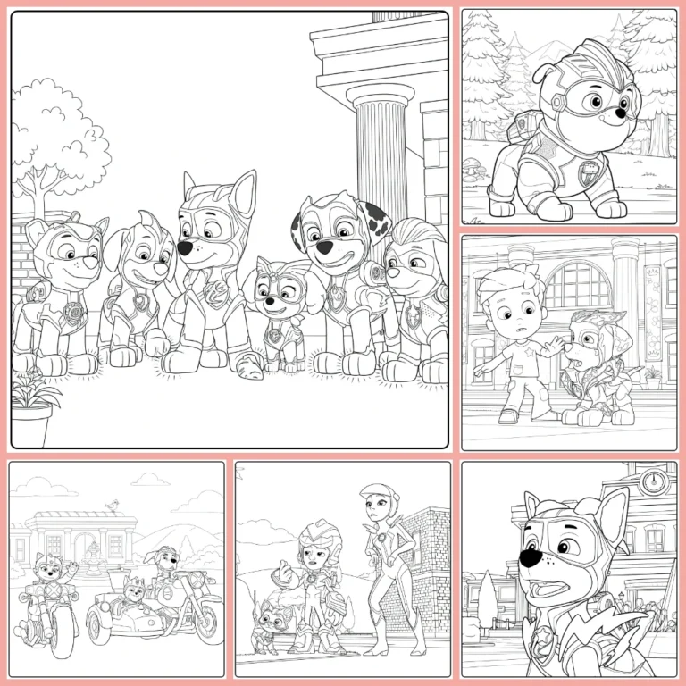 Gratis Paw Patrol Seizoen 7 Kleurplaten Om Te Printen PDF Voor Alle