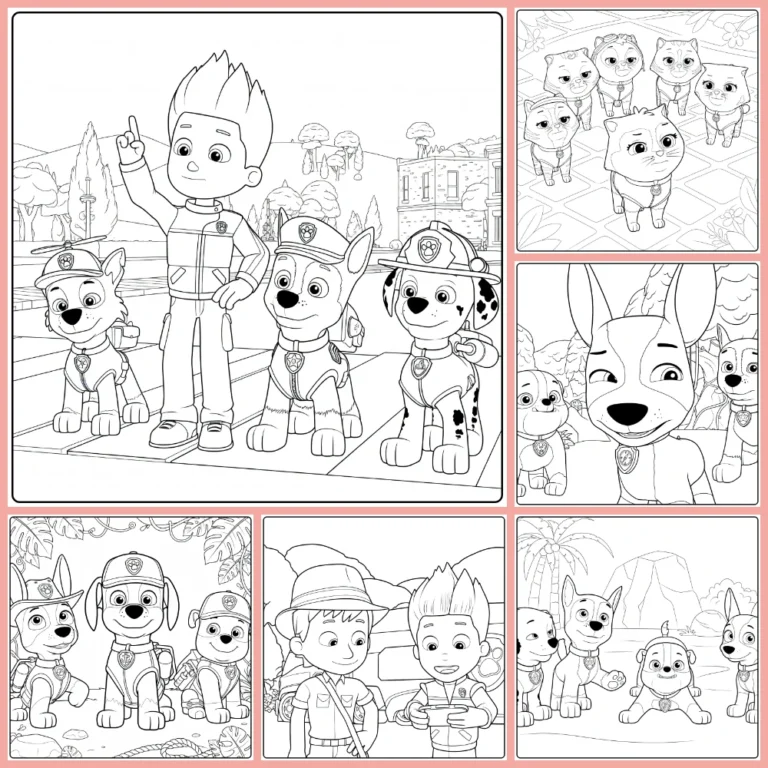 Gratis Paw Patrol Seizoen 8 Kleurplaten Om Te Printen PDF Voor Alle