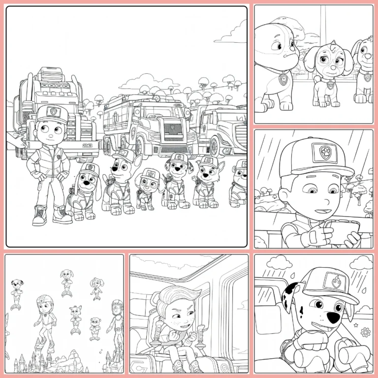 Gratis Paw Patrol Seizoen 9 Kleurplaten Om Te Printen PDF Voor Alle