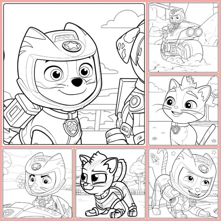 Gratis Wild Cat Paw Patrol Kleurplaten Om Te Printen PDF Voor Alle